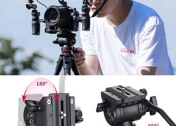 Heavy-Duty Video Tripods & Fluid Video Heads: The Engineering of Smooth Camera Movement