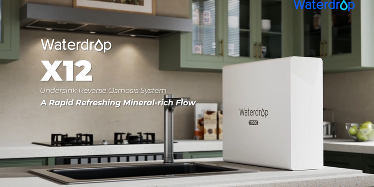 Waterdrop X12: The Best 1200 GPD Undersink Reverse Osmosis System for Mineral-Rich, Pure Water