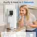 Waterdrop K19-H: Instant Hot Countertop RO System – Pure Hot Water Anytime, Anywhere