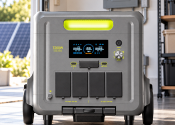 FOSSiBOT F7200 Portable Power Station Review: 7.2kWh Megawatt Energy System