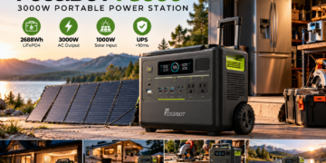 FOSSiBOT F3000 Review: High-Output 3000W Heavy-Duty Solar Generator