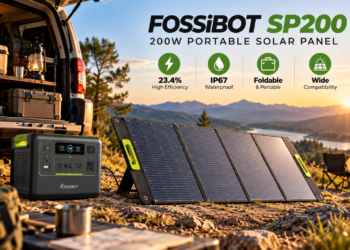 FOSSiBOT SP200 Solar Panel Review: Best 200W Foldable Panel for Generators