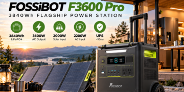 FOSSiBOT F3600 Pro Review: Flagship 3840Wh High-Capacity Power Station