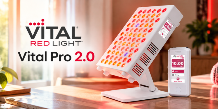 Vital Pro 2.0 Review: Smart 9-Wavelength Red Light Therapy Panel